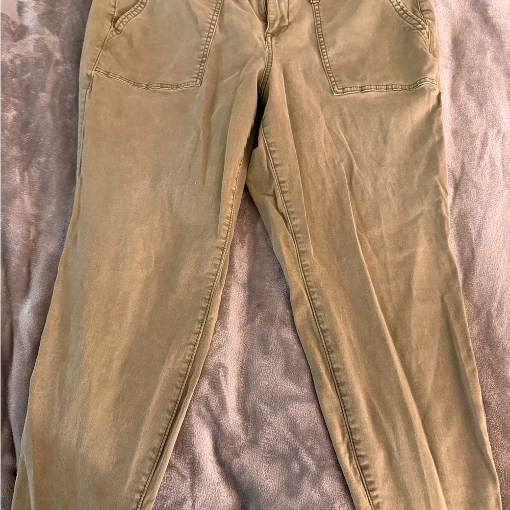 Torrid Women's Straight Leg Jeans - Army Green
